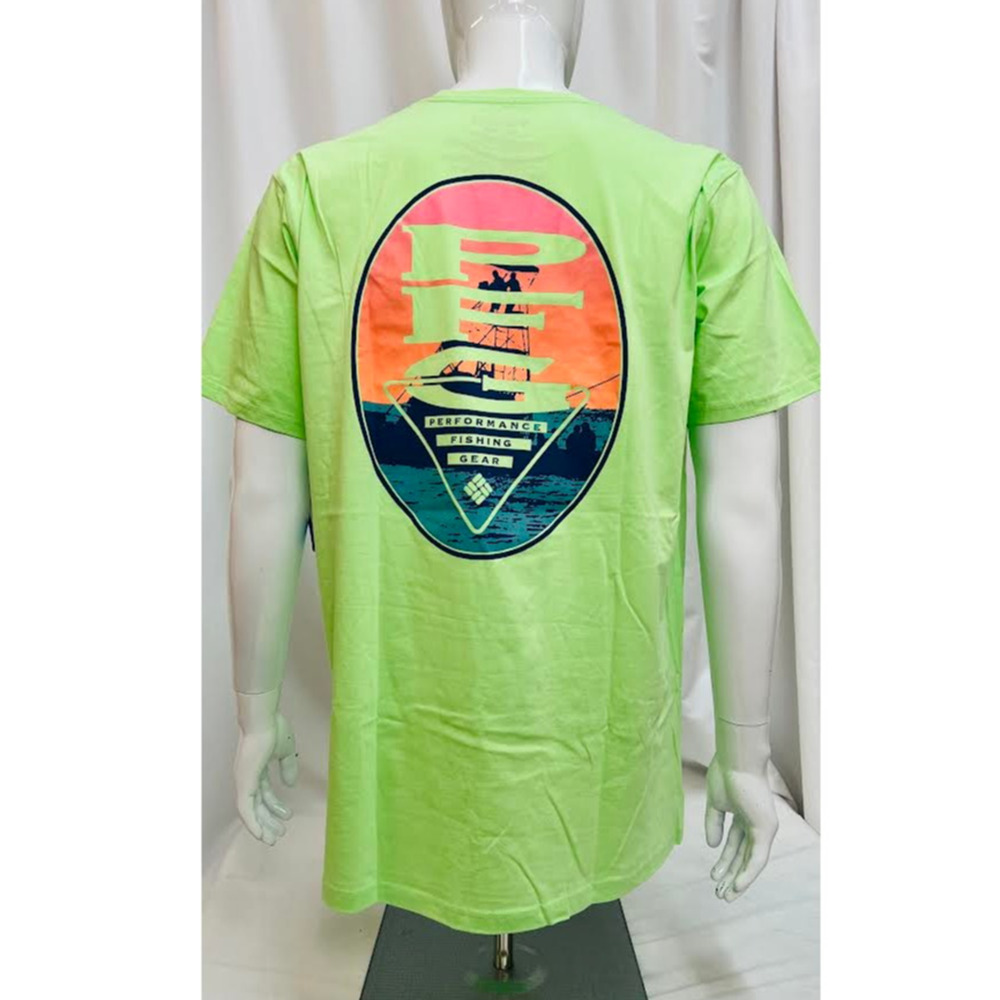 NWT! Columbia Keywest Short Sleeve PFG‎ Ocean Fishing Shirt X-LARGE